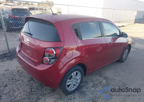 2012 Chevrolet Sonic 2Lt z USA, uszkodzony, nr VIN 1G1JC6SH9C4216162